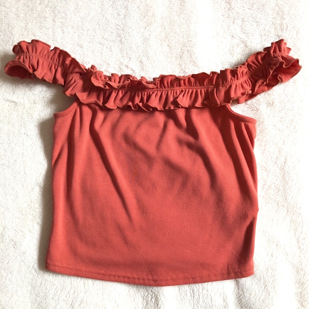 Blush Boutique Off-Shoulder Crop